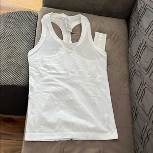 Athleta Women's Classic White Tank Top